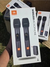 JBL WIRELESS MICROPHE2 Wireless Microphones with ReceiverNew US stock