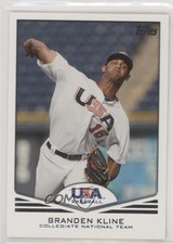 2011 Topps USA Baseball Team Branden Kline #USA-9 0w8