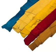 Natural Deerskin Suede Leather Hide - Soft Buckskin Splits for Crafts