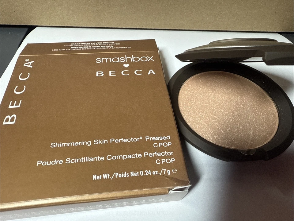 SMASHBOX X BECCA Shimmering Pressed Skin Perfector, C POP, 0.24 oz Full Size - Image 3 of 4
