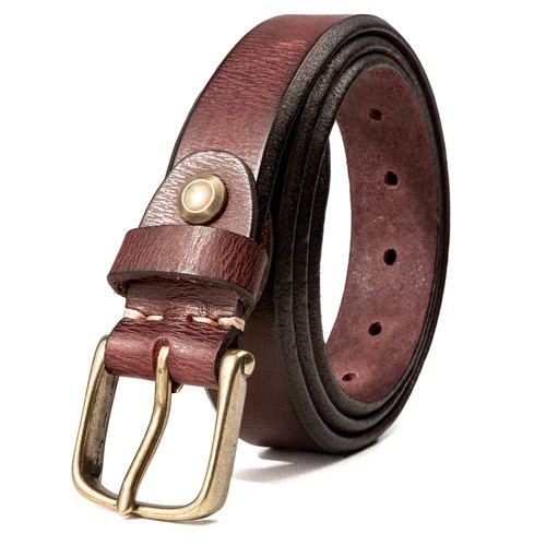 Women's Belts for Jeans Maximum Thickness Womens Belt 1.1" Width Full Grain L...