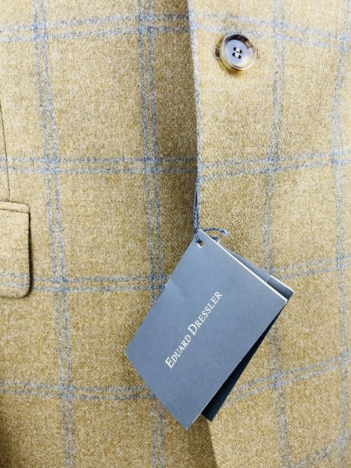 Eduard Dressler Tweedsakko Kaschmir 50 Herren Männer Jackett Sakko Anzug Jagd - Bild 4 von 4