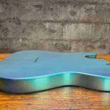 Warmtone Custom Guitars Tele Style Guitar Body “Metallic Color Shift” B-Stock