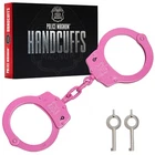 Police Magnum Pink Steel Heavy Duty Handcuffs-Law enforcement security gear