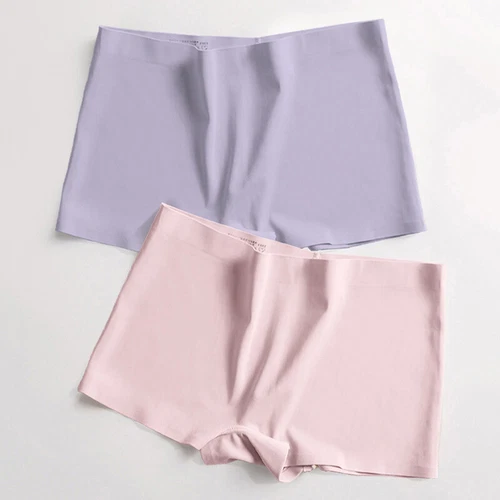3 oder 5er-Pack nahtlose eisseidige Boxershorts Höschen Damen Jungenshorts Unterwäsche - Bild 7 von 15