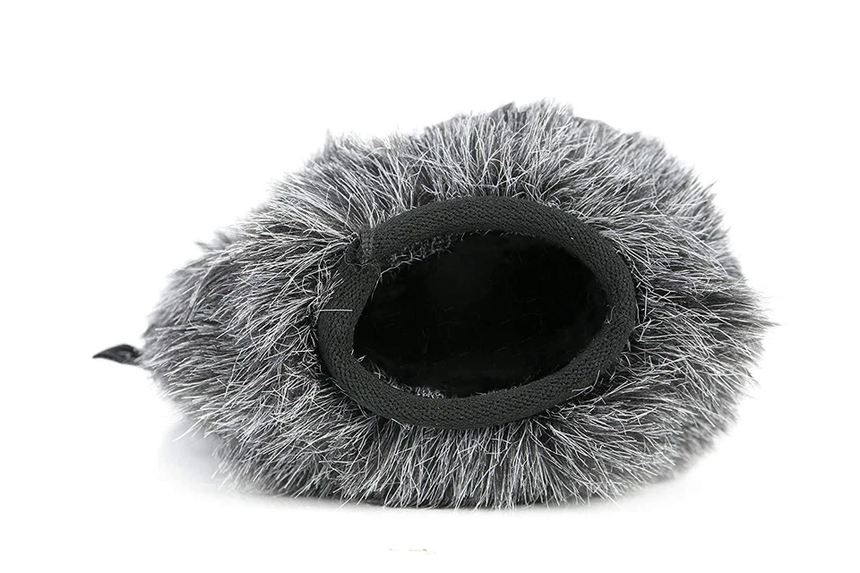 Parabrisas Movo WS-S1000 peludo exterior Deadcat para micrófonos de escopeta de hasta 7" Foto 4 de 4