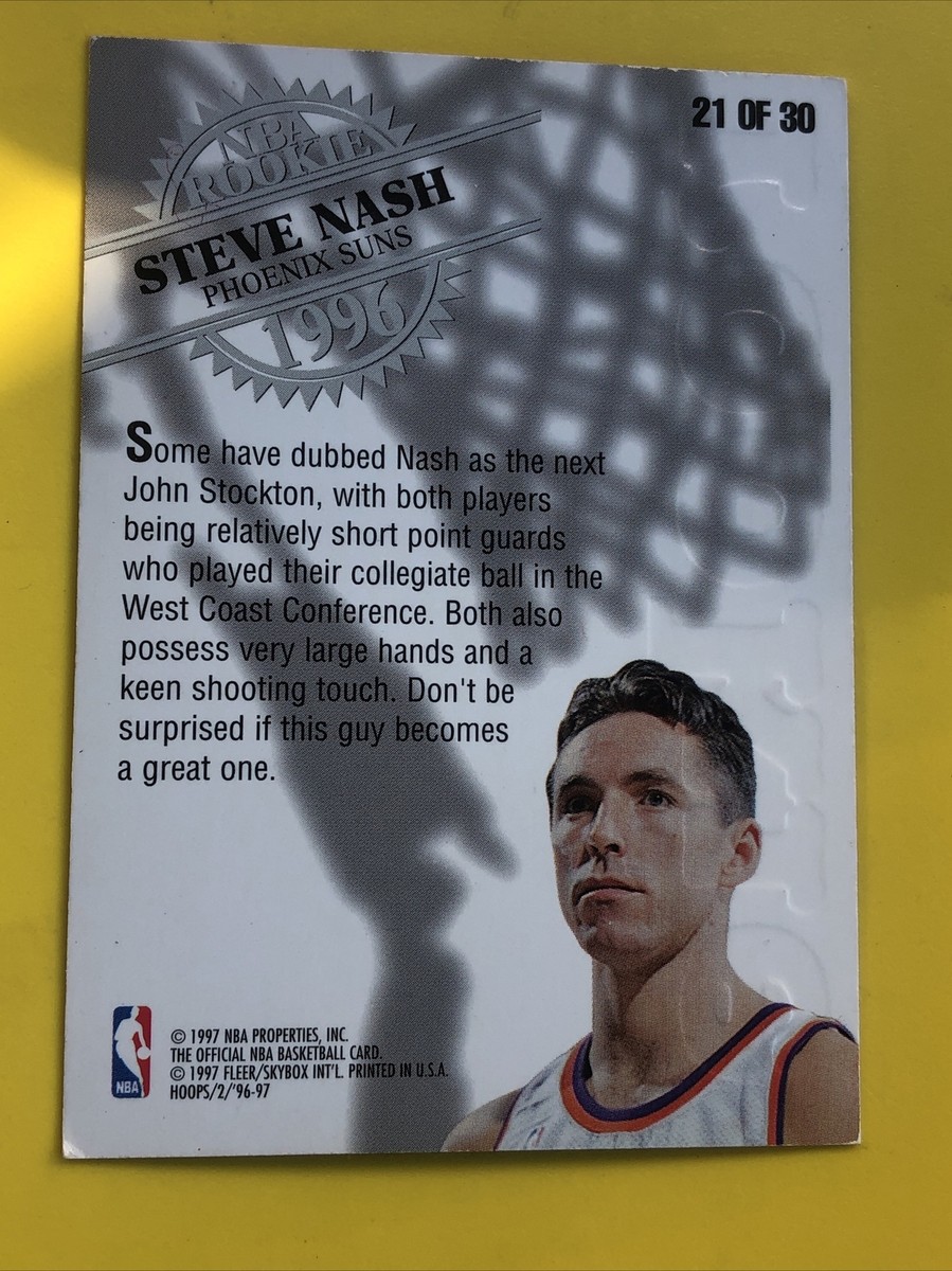 その他 NBA96-97 topps #182 steve nash+1Card 1996-97 Topps