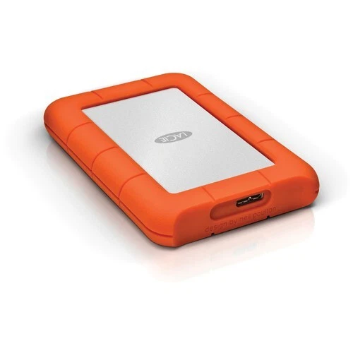 LaCie 2TB Rugged Mini External Hard Drive USB 3.0 Orange (LAC9000298-RC) - Image 3 of 4