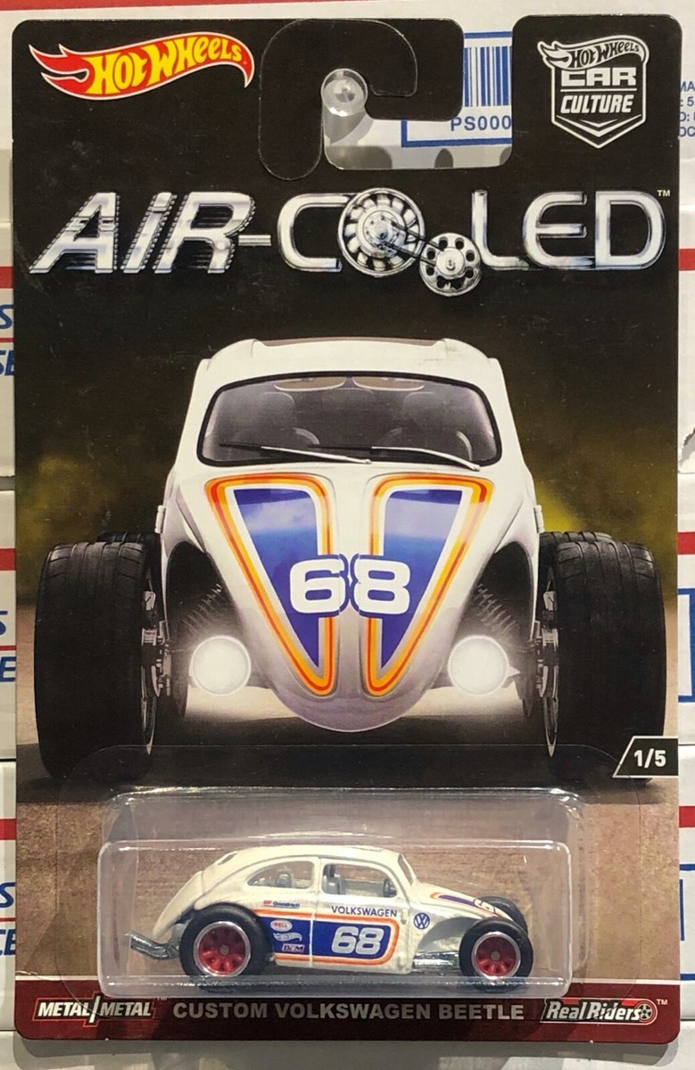 2016 HOT WHEELS CUSTOM VOLKSWAGEN BEETLE, #1/5 AIR COOLED, CAR