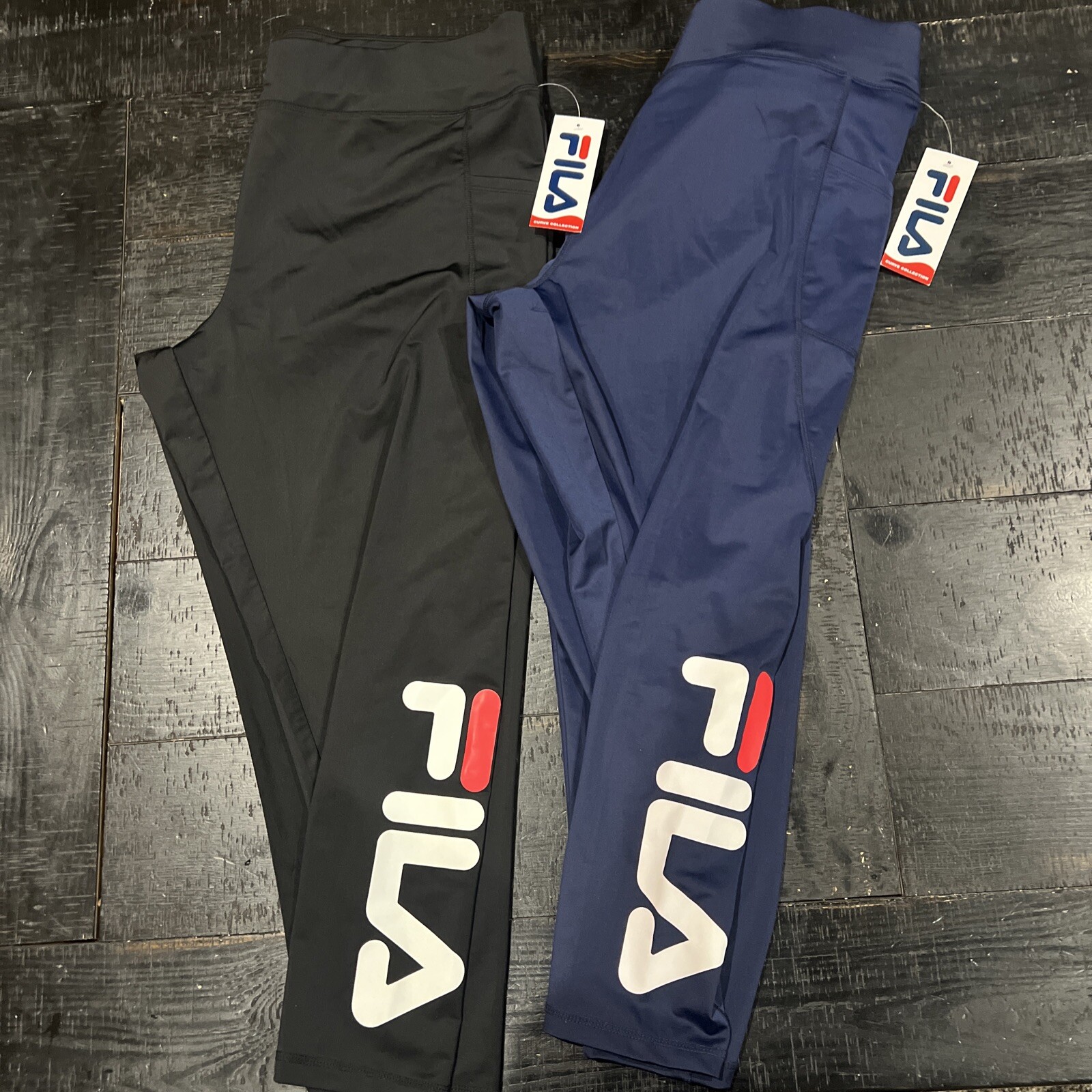 Leggings Capri Fila Chick Clique Nero Taglia 3XL SCEGLI COLORE
