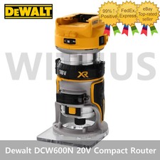Dewalt DCW600N 20V XR Brushless Cordless Compact Router Bare Tool 25500 RPM 