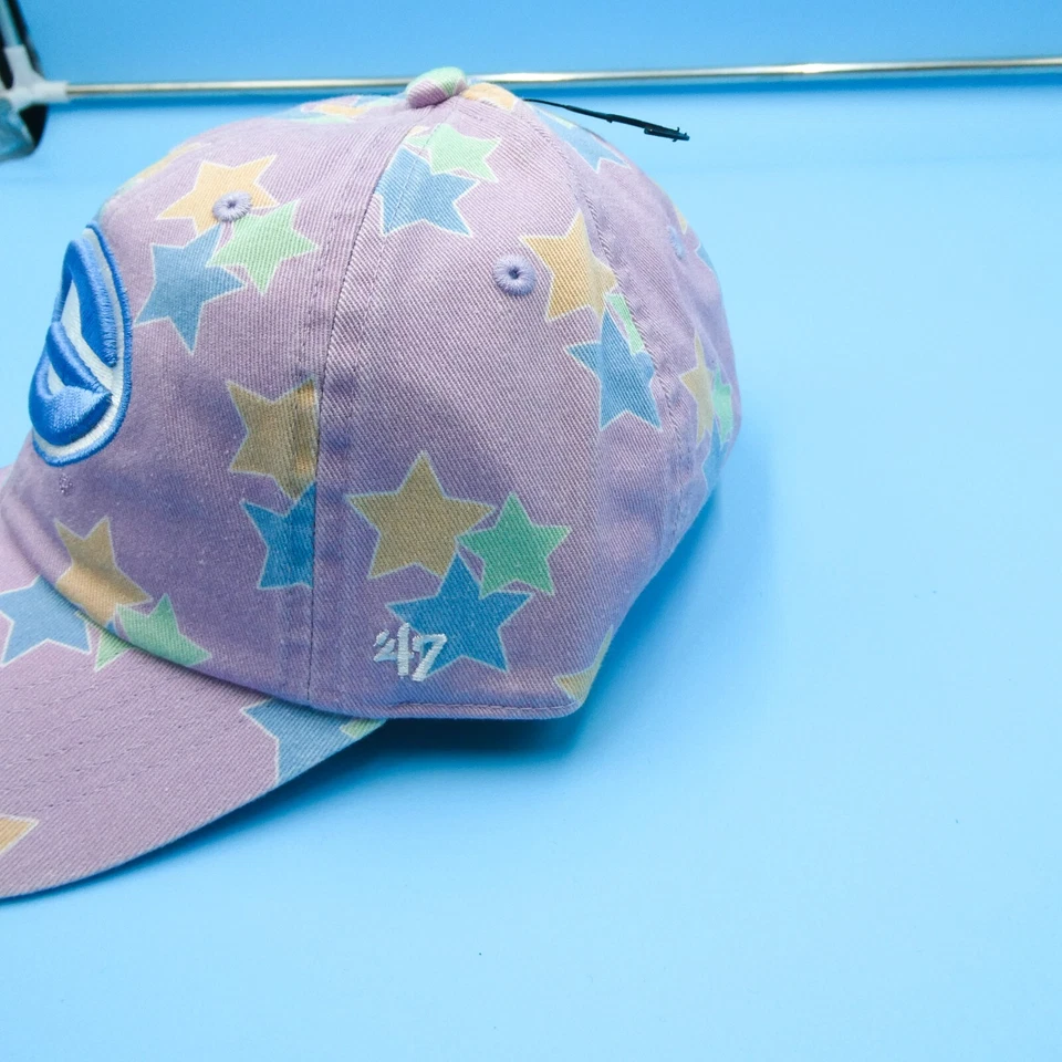 '47 Marca Georgia Bulldogs Niños Sombrero Niñas Púrpura Estrella Correa Manchas Traseras Juventud Nuevo Foto 4 de 4