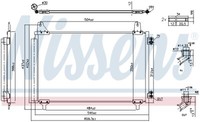 941296 Nissens Kondensator, Klimaanlage FüR CitroËN,Ds,Opel,Peugeot,Vauxhall