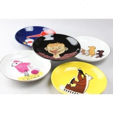 Mino Ware Raymond Savignac "Clean City Campaign" Art Ceramic Plate Made in Japan