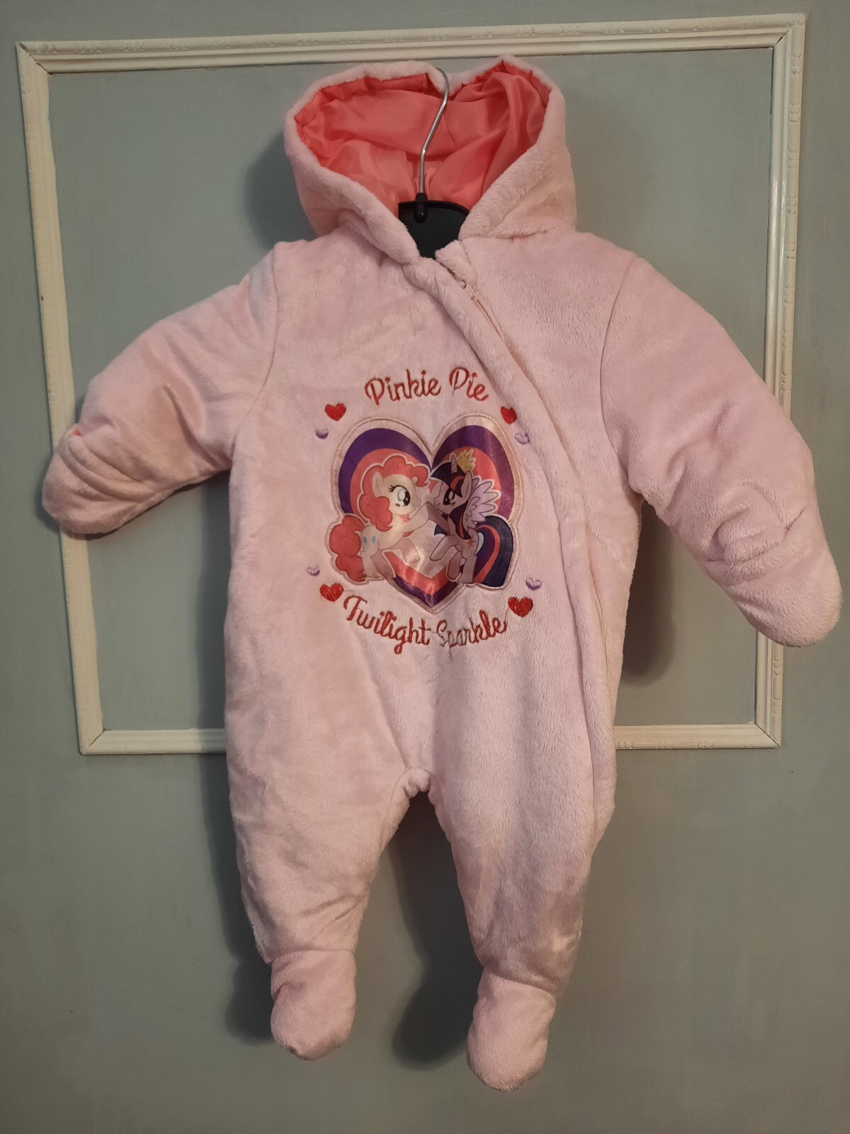 My Little Pony Pinkie Pie Twilight Sparkle tuta da neve bambino bunting 0 3 M rosa