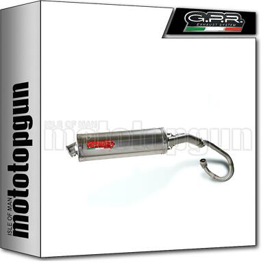 GPR FULL SILENCER HOM OVALE APRILIA LEONARDO 125 ST 2006 06
