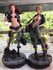 Krenz＆ RT Model ＆ Ruan Border Hunter Girl 1/6 Alina&Lucy Limited Statue In Stock