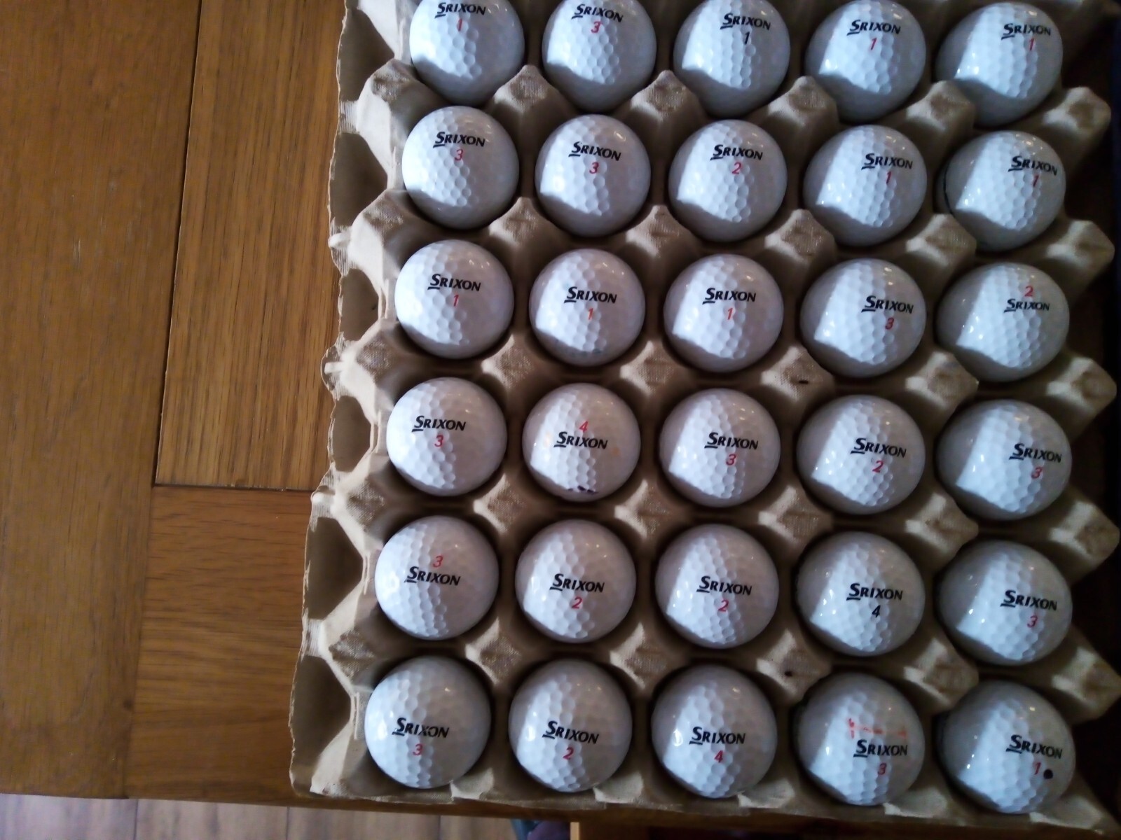 85 Srixon Distance/ Tri Speed / Marathon Grade A Golf Balls eBay