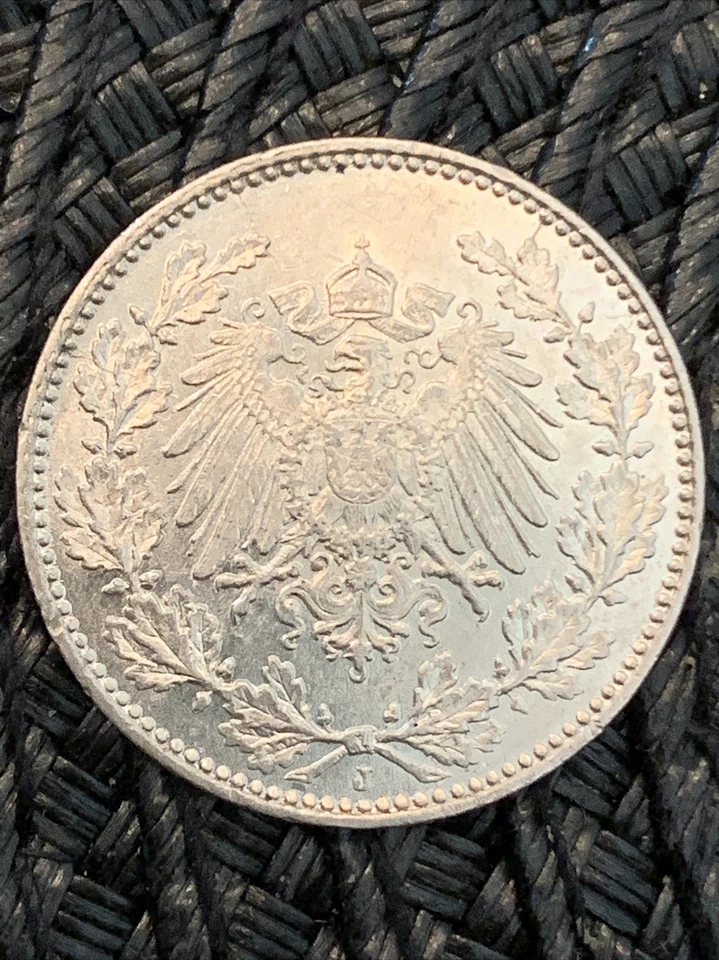 Germany Empire 50 Pfennig KM#15 1900 J⚜️*️⃣🪙 0690 Collector’s Choice Ultra Rare - Image 2 of 2