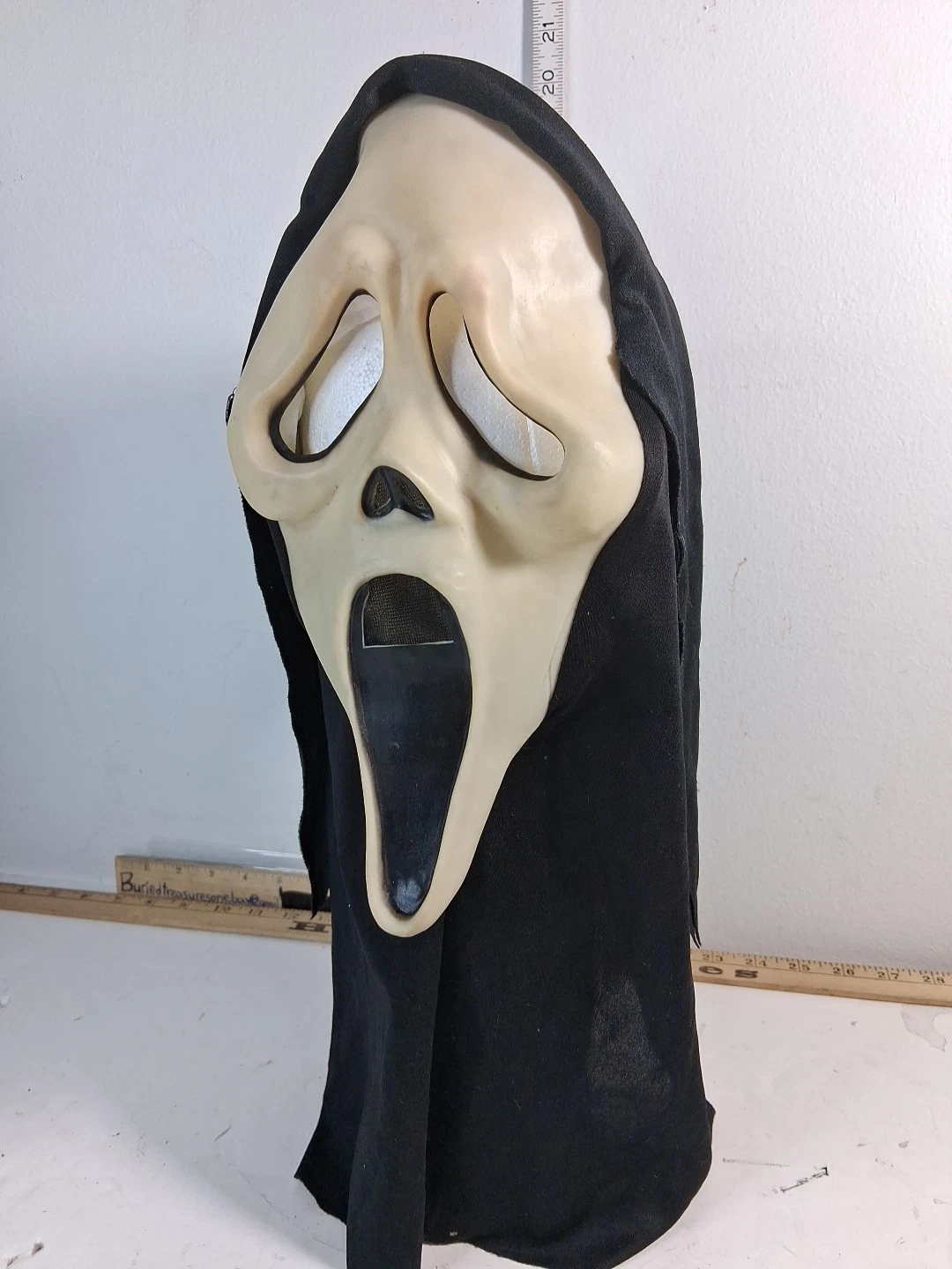 Gen 2 Poly Ghostface Mask Fun World Div Tagged Purple As Seen In SCREAM TD31D