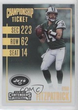 2016 Panini Contenders Championship Ticket /99 Ryan Fitzpatrick #61 0f6