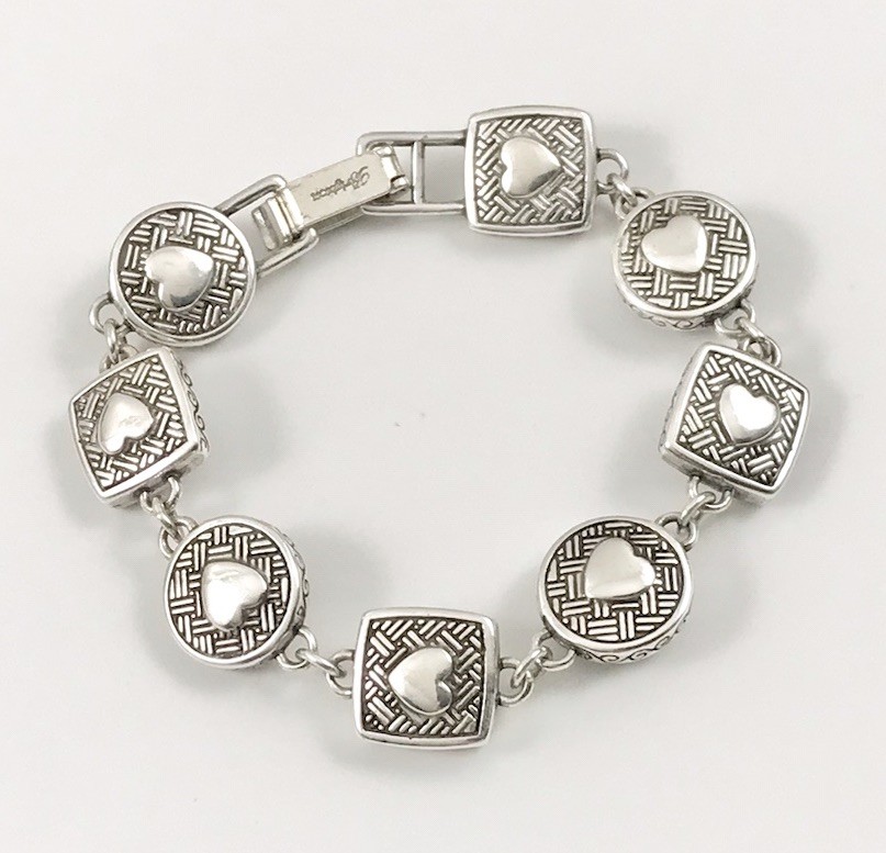 BRIGHTON Heiress Bracelet Gold & Silver Swarovski Crystals. #974 View 6