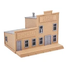 Outland Models Miniatures Old West Shop/House Hardware Store 1:87 HO Scale