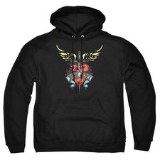 Bon Jovi Daggered Licensed Adult Unisex Hoodi...