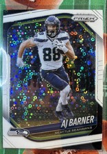 2025 Panini Prizm - AJ Barner #297 White Disco Prizm