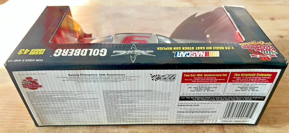 Racing Champions 1999 1:24 Jerry Nadeau #9 WCW Goldberg Ford Taurus Foto 4 de 4