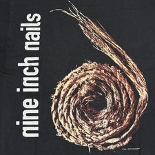 VTG NIN Nine Inch Nails Further Down The Spiral Sz.L Single Stitch Shirt REPRINT