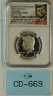 2014-P 50C KENNEDY SILVER HALF DOLLAR NGC PF 69 PROOF CAMEO TYPE COIN CD-669