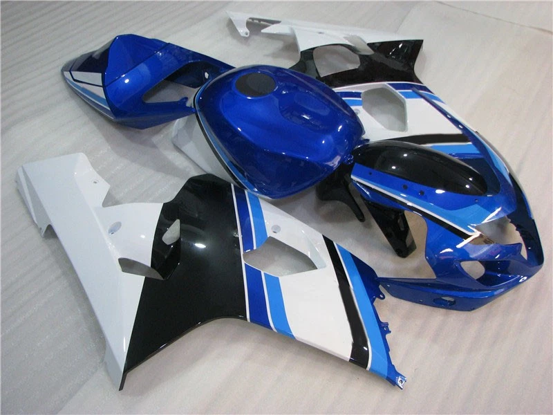 Kits de carenado de inyección CV blanco azul aptos para GSXR 600 750 r020 2004-2005 Foto 4 de 4