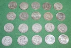 Benjamin Franklin Half Dollar Roll_90% Silver_20 Coins
