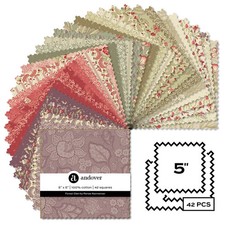 Andover - Forest Glen 5x5 Charm Squares by Renee Nannmeman 42 pcs