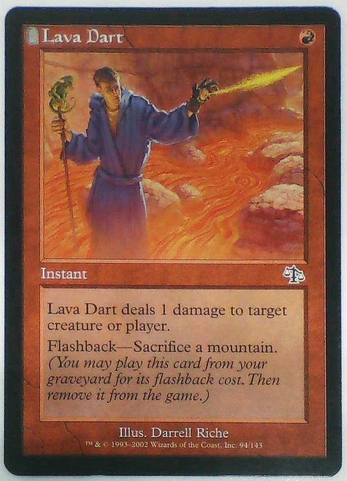 Lava Dart 94/143 Judgment MTG Magic Card Common Instant LP