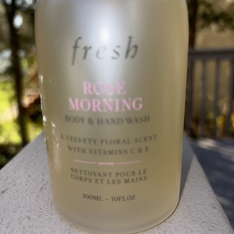 Fresh ~Rose morning Body And Hand Wash 300 ML New - Image 2 of 2