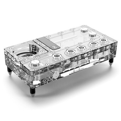 Alphacool Core Distro Plate Clear Acrylic Tank 3-Pin JST+15474