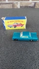 Vintage Lesney Matchbox Series No 31 Lincoln Continental Blue with Box