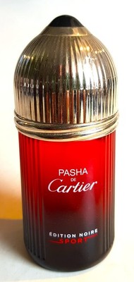 Cartier PASHA Edition Noire Sport SAMMELFLAKON  100 ml Version LEER + Verpackung