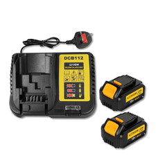 2 Pack 18V 8.0Ah Li-ion Battery Replacement for DeWalt DCB184 DCB182 UK