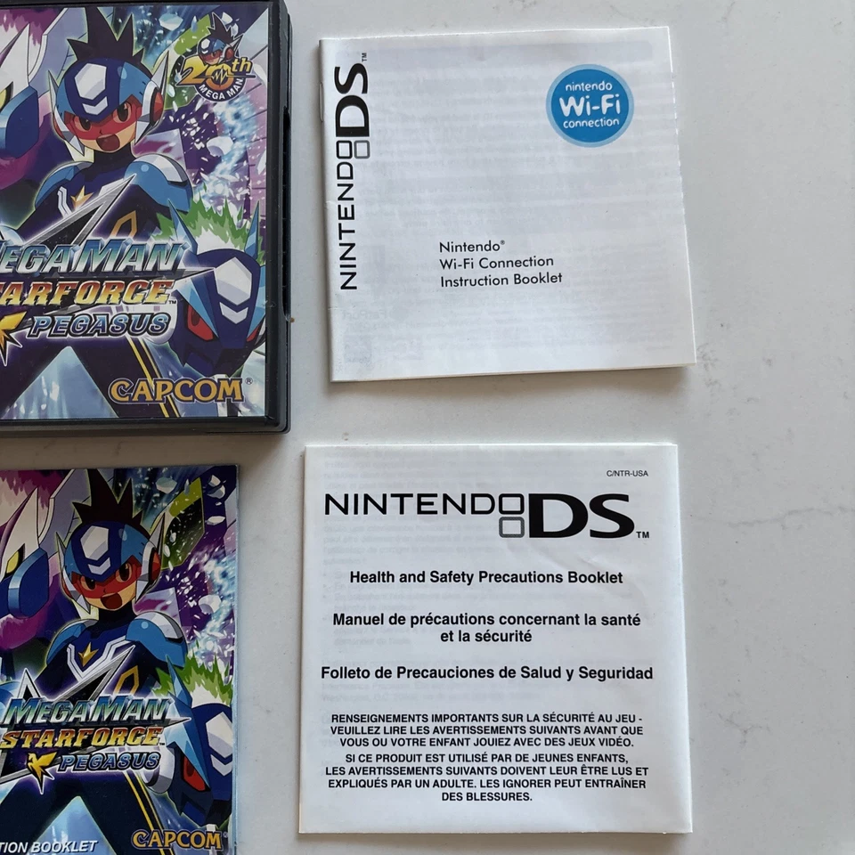 Mega Man Star Force: Pegasus(任天堂 DS 2007)正品完整全新带盒已测试 — 第 4/4 张图片