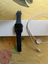 Apple Watch Series 7 45mm Blue Aluminum Case with Abyss Blue Sport Band