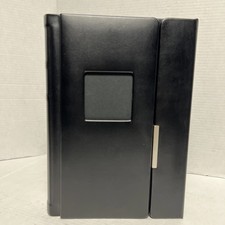 12x8 black Self Mount Wedding Photo Album - 30 Sides