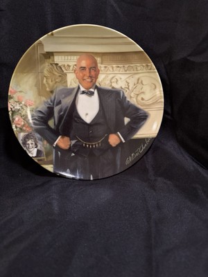 1982 Collector Plate Little Orphan Annie ''Daddy Warbucks'' 8.5'' - - Knowles
