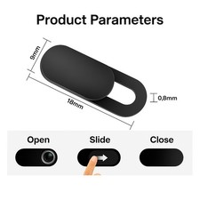 5x Ultra Thin Design Web Camera Cover Slide for Laptop, Macbook iMac iPad