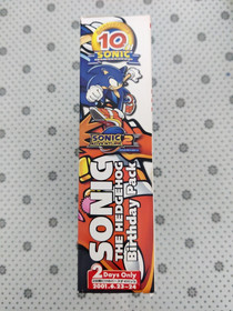 Sonic Adventure 2 10th ANNIVERSARY Birthday Pack Dreamcast - Game Sealed. Japan