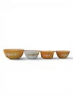 4 Piece Vintage Pyrex Mixing Bowl Set