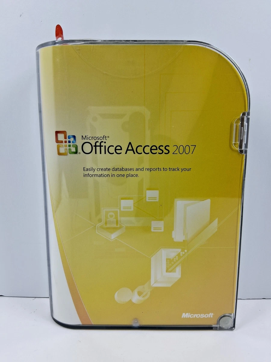 Microsoft - 希少●新品●Microsoft Office Acces 2007●正規製品版 Microsoft Office Access 2007 for sale | eBay