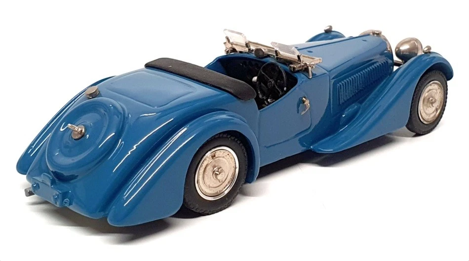 Western Models 1/43 Scale WMS39 - 1938 Bugatti 57 Corsica Tourer - Blue - Image 2 of 4